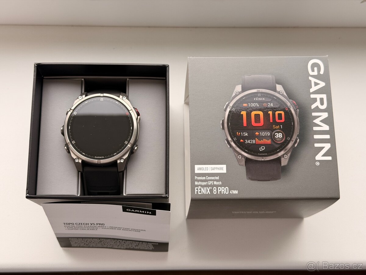 Garmin Fenix 8 PRO - 47mm Sapphire Titan