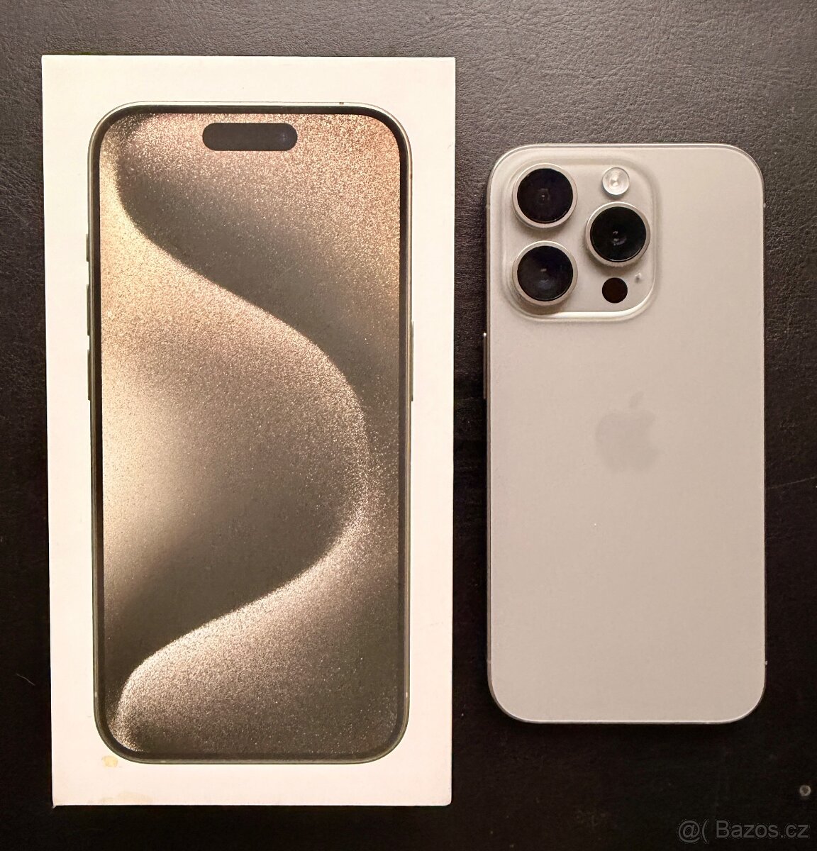 IPhone 15 pro 256 GB, titan