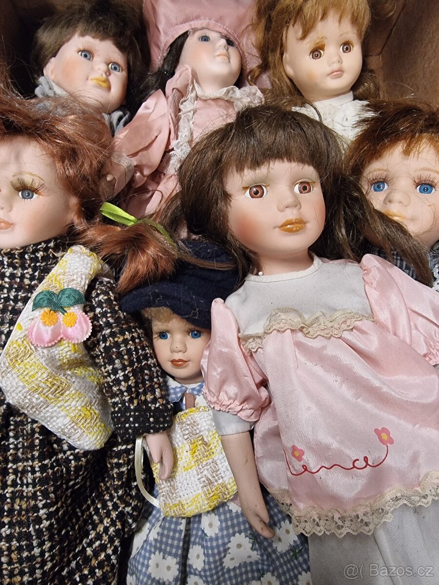 Retro sběratelské panenky 7ks