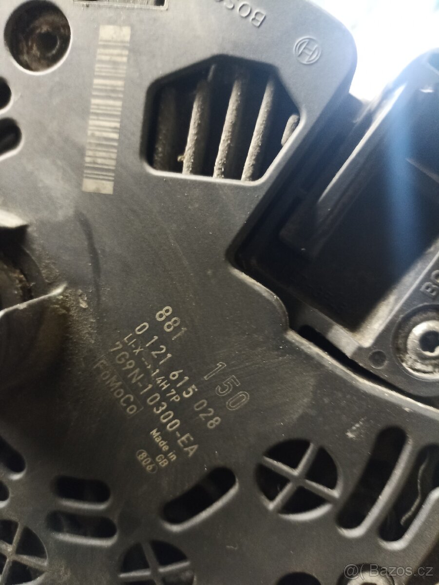 Ford Mondeo MK4 alternátor, kompresor klimatizace na opravu