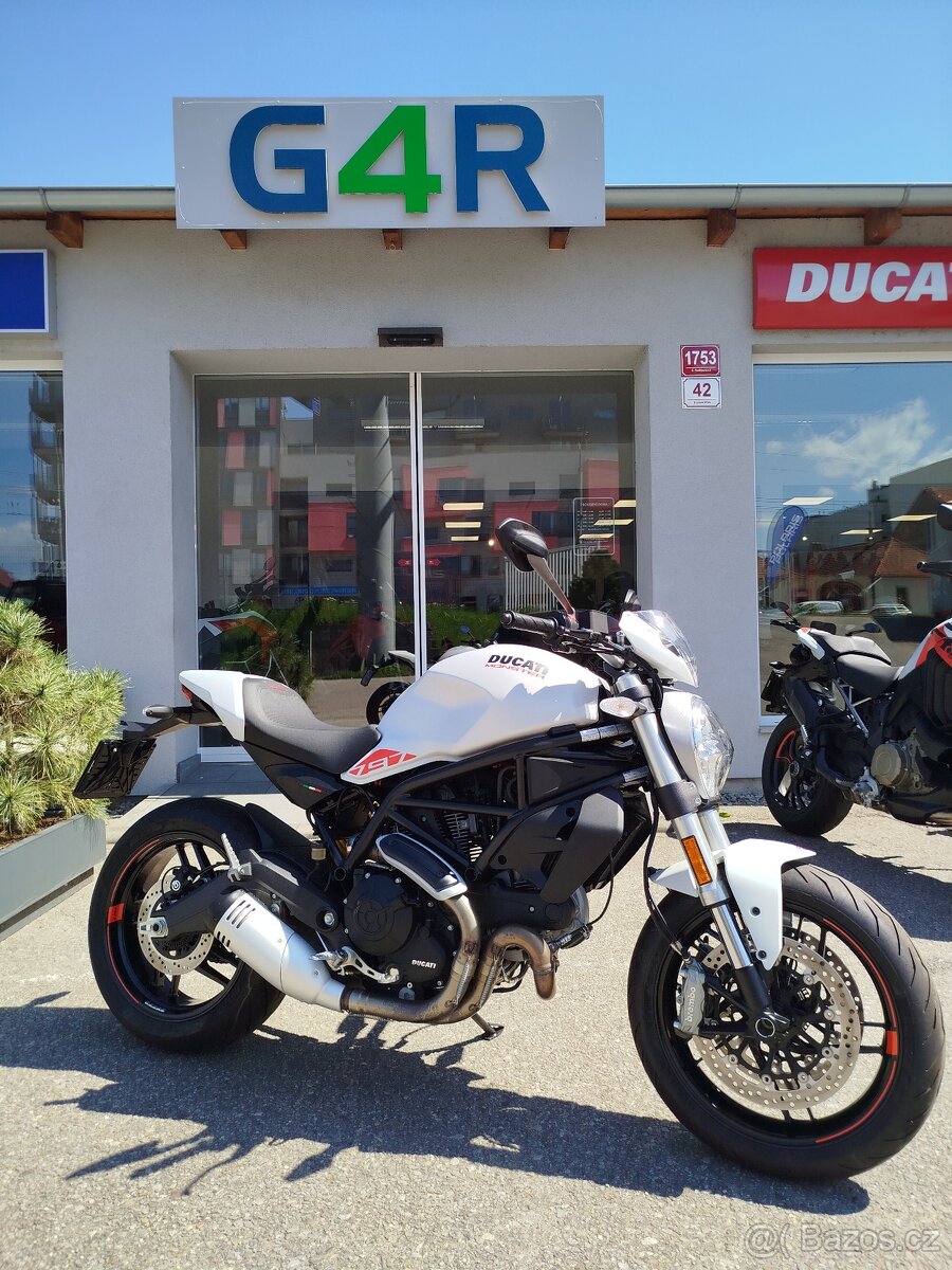 Ducati Monster 797, 1. MAJITEL, NOVÝ V ČR, POUZE: 5 264 KM