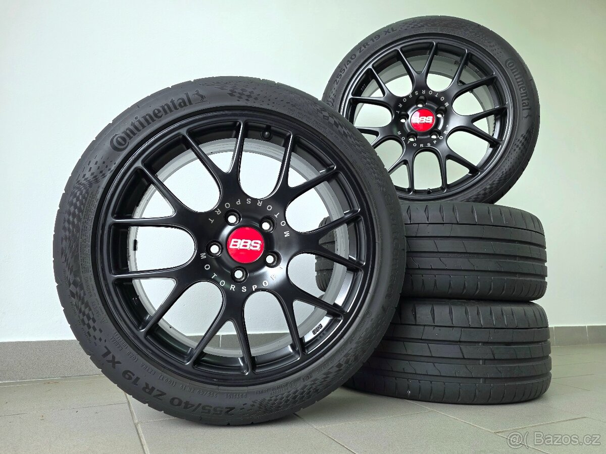 BBS Ch II 5x120 Letní Conti. 255/40/19 - Zánovní