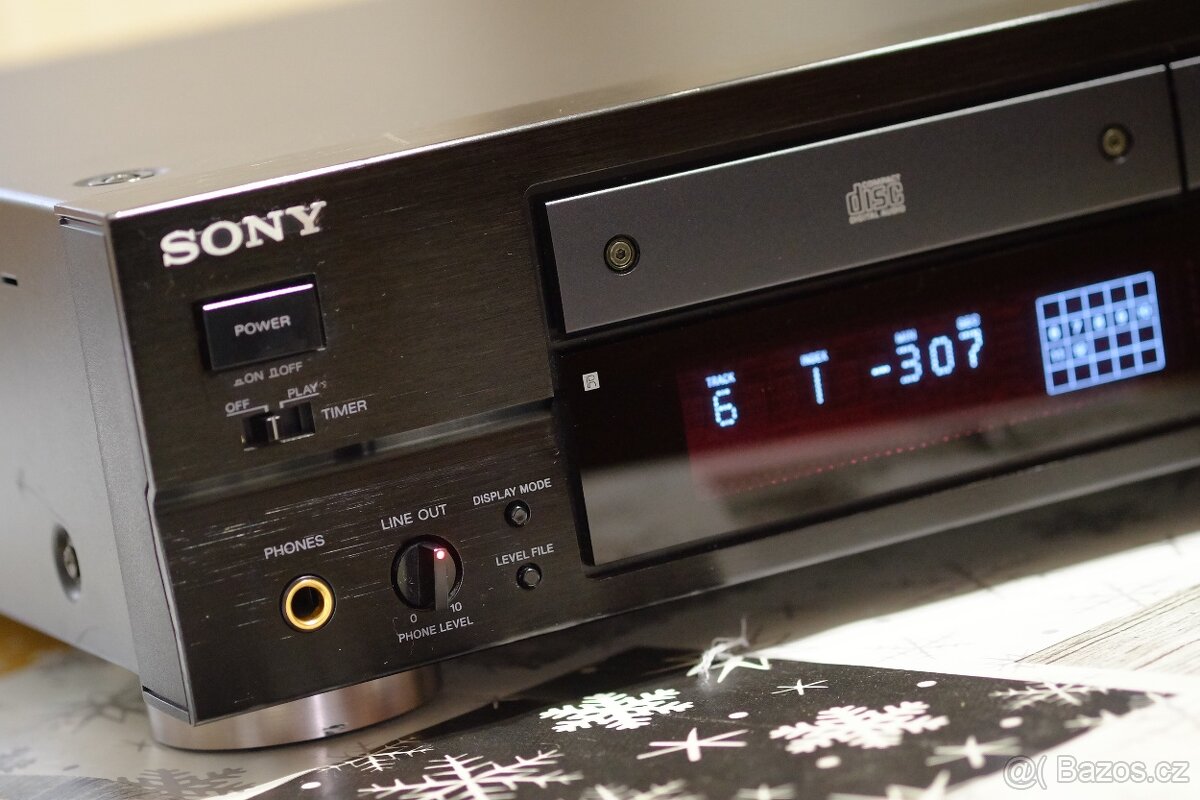 sony - cdp-x  222es - stary perfektne vybaveny a spolehlivy