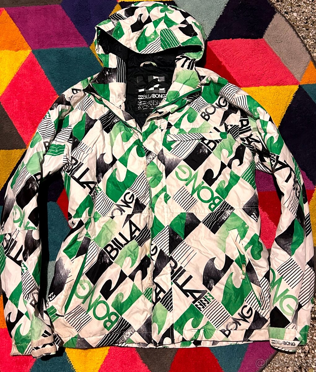 BILLABONG PROFI PÁNSKÁ ZIMNÍ BUNDA- L(DLE MÍR XL-XXL )💪🏽