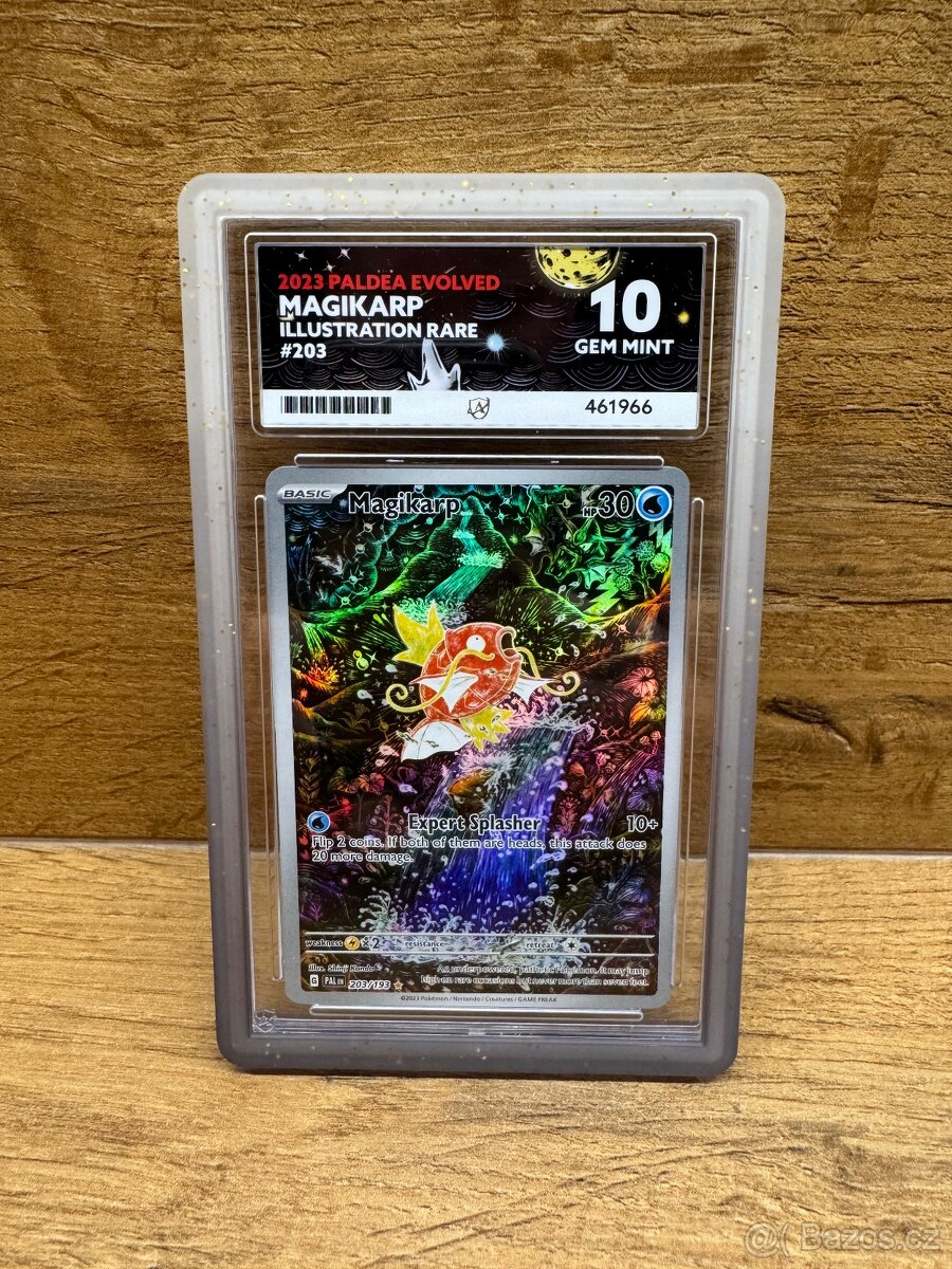 Pokemon Magikarp 203/193 Paldea Evolved Grading ACE 10