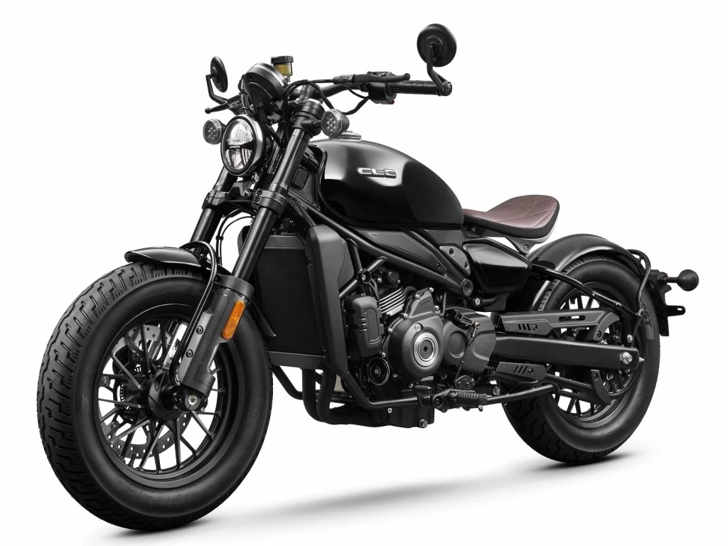 CFMOTO 450CL-C Bobber - černá/bílá