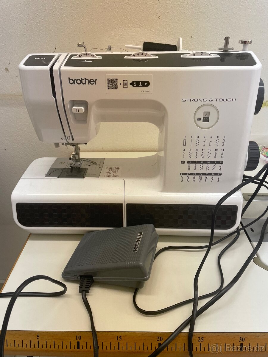 Prodám nový šicí stroj brother Hf 27