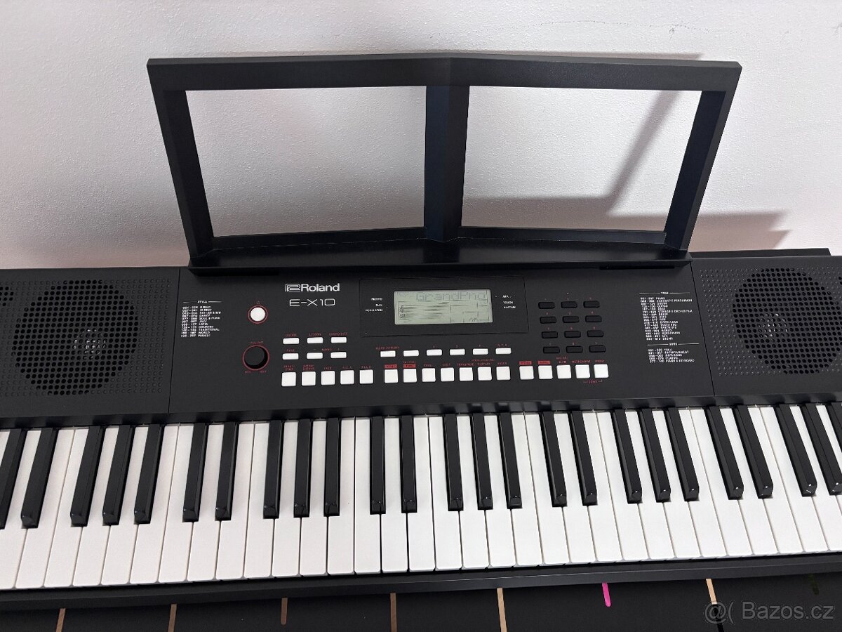 ROLAND E-X10+vybavení