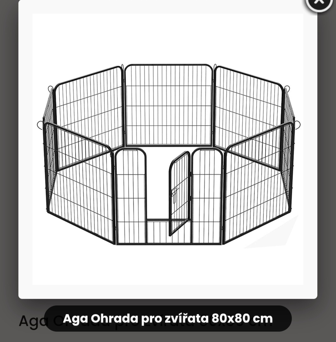 Ohrádka pro štěňata