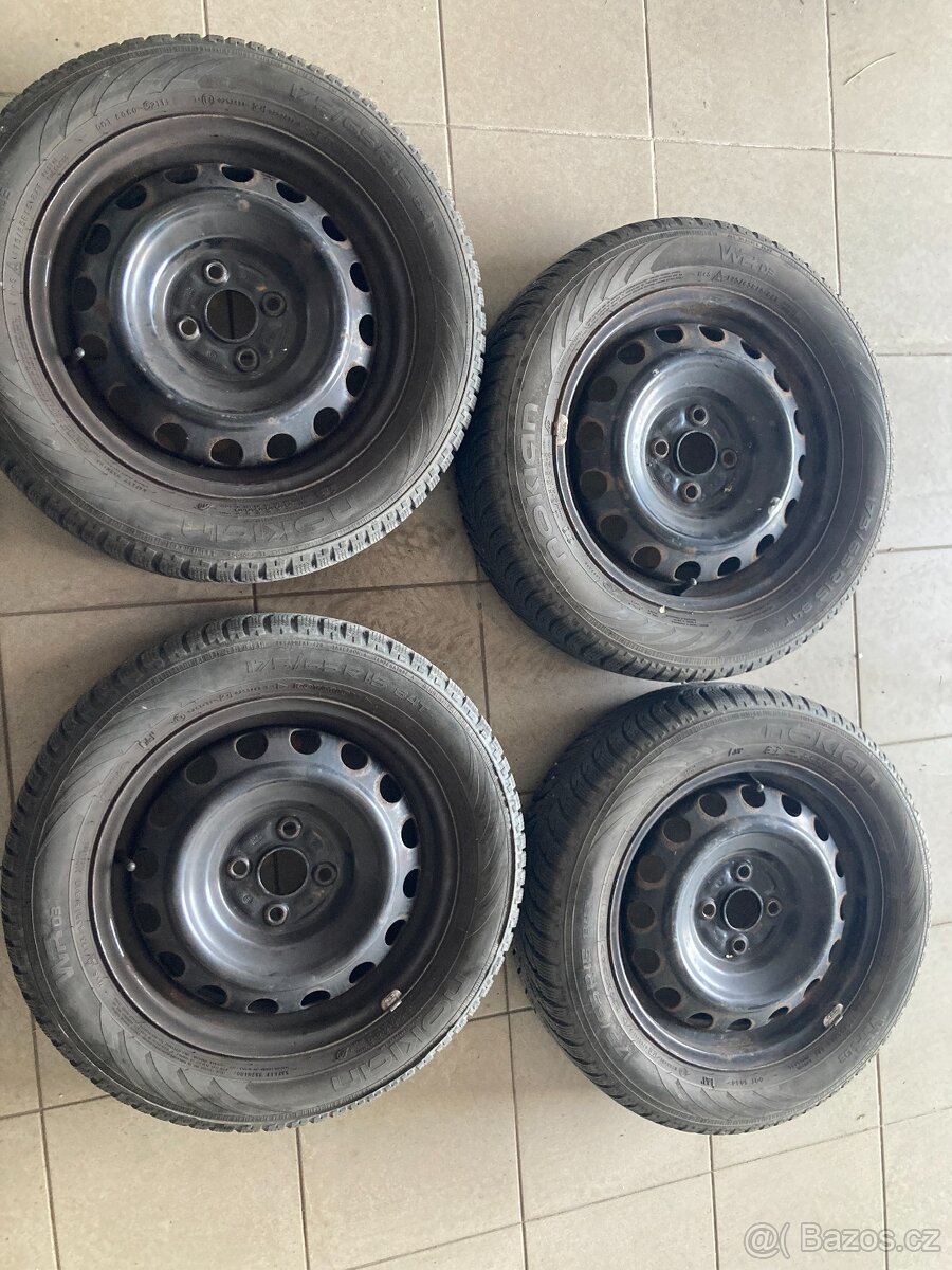 ocelové disky se zimními pneu levně