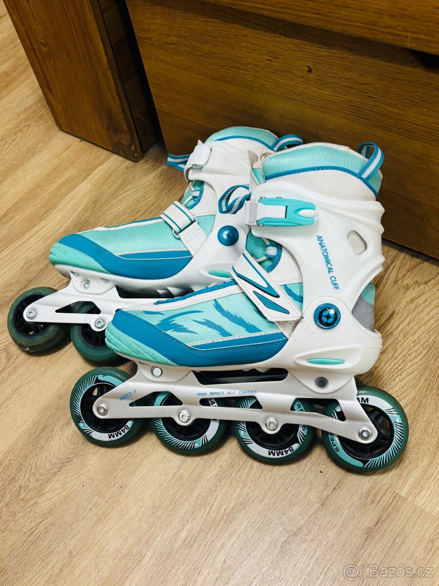 Plně funkční dámské inline brusle Crivit (38 EU)