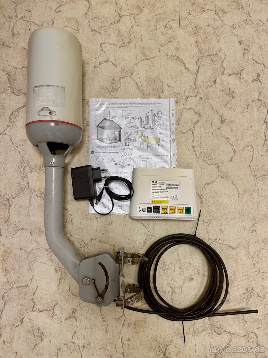 LTE venkovní modem Huawei B2368-66 – kompletní set