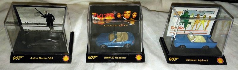 007 Edice automobilů - nové originál zabalané