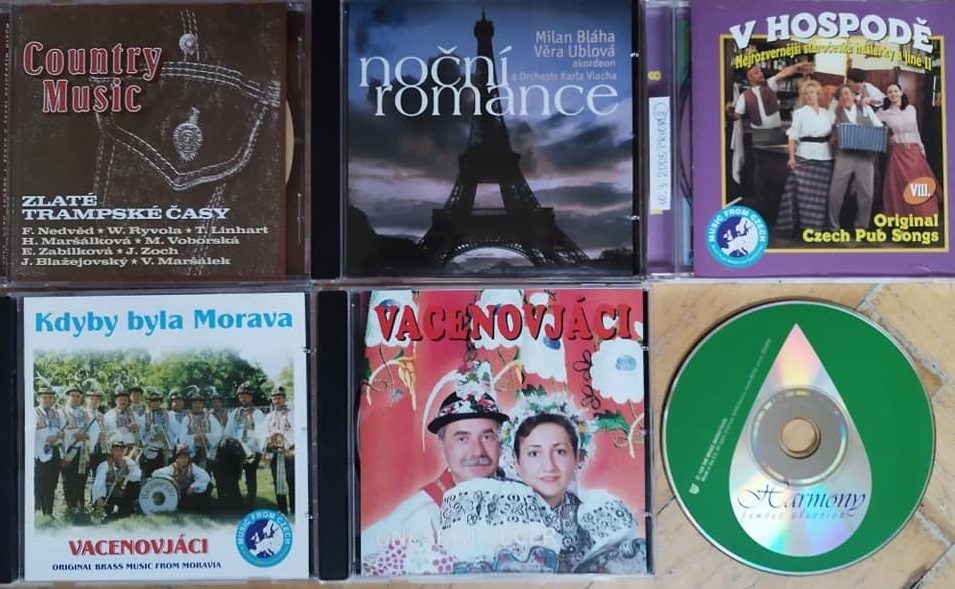 LP desky a CD - originály