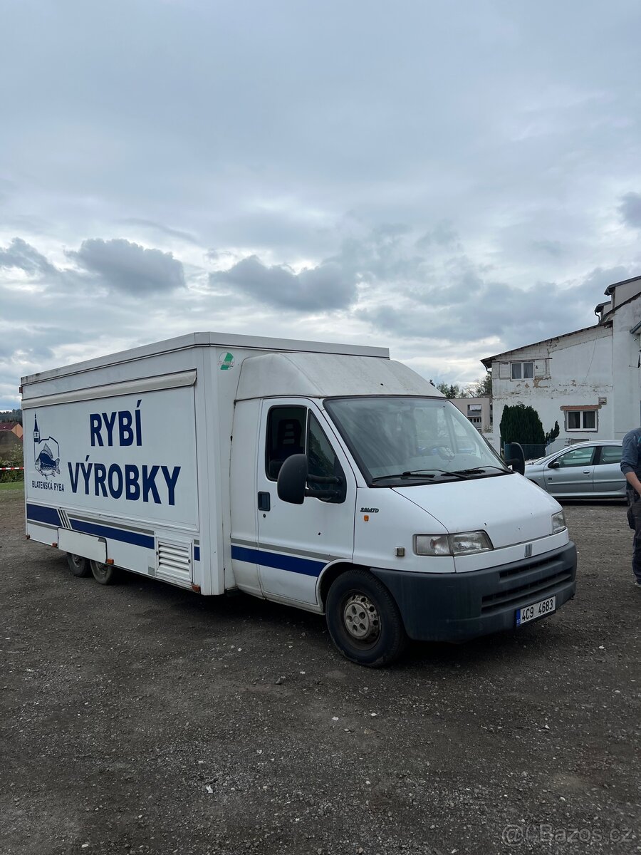 Pojízdná prodejna Fiat Ducato