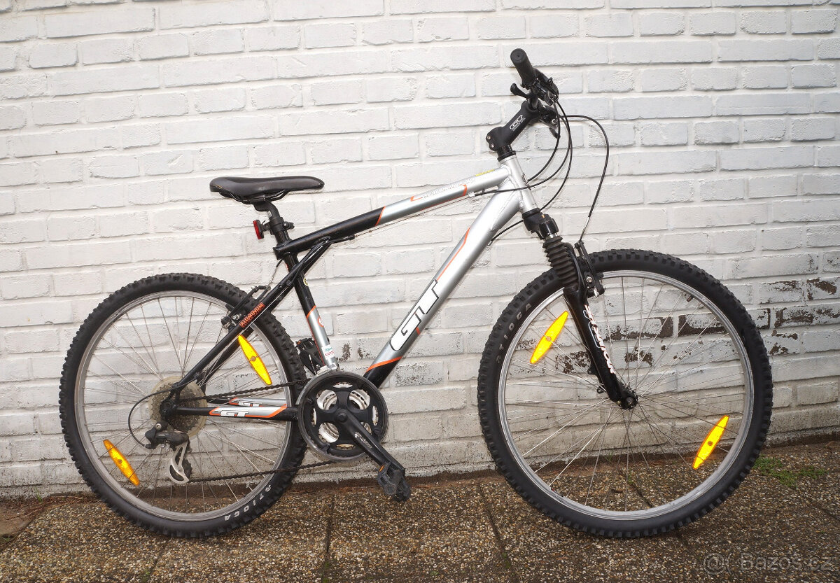 ALU horské kolo 26“ GT, hliníkový rám M 18,5“ (47cm) bezvadn