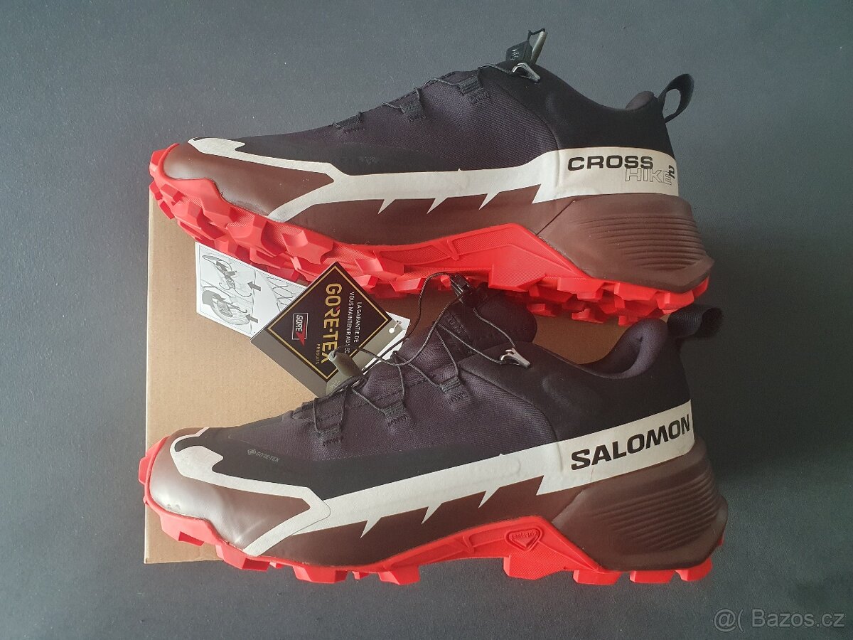 Obuv Salomon Cross Hike 2 GTX UK8 nové
