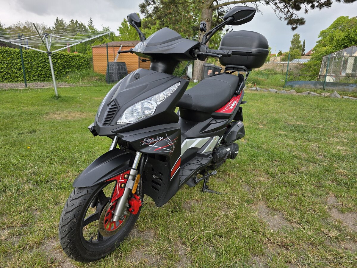 Maxon Ardour 125i,2018,3630 km, box, plachta