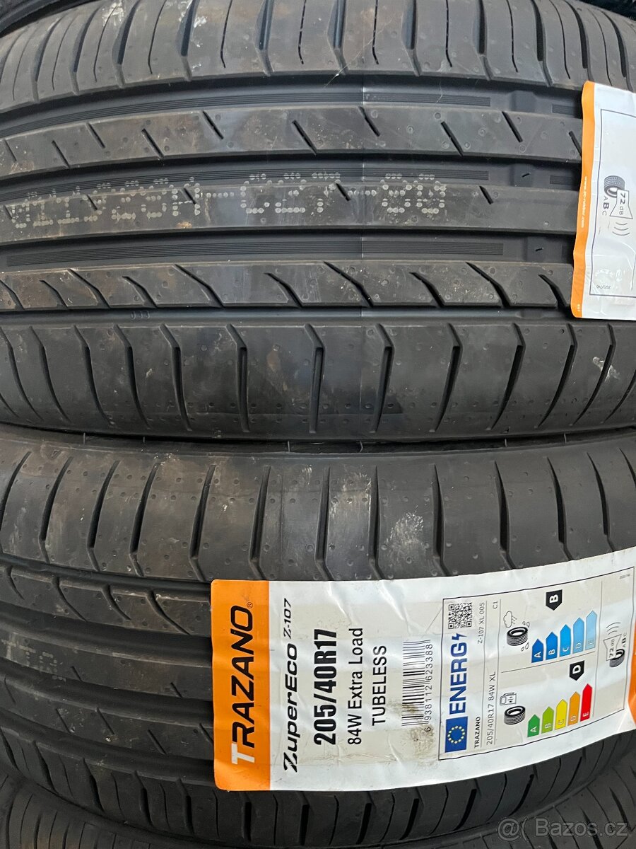 Letní NOVÉ 205/40/17 205 40 17 205/40r17 R17