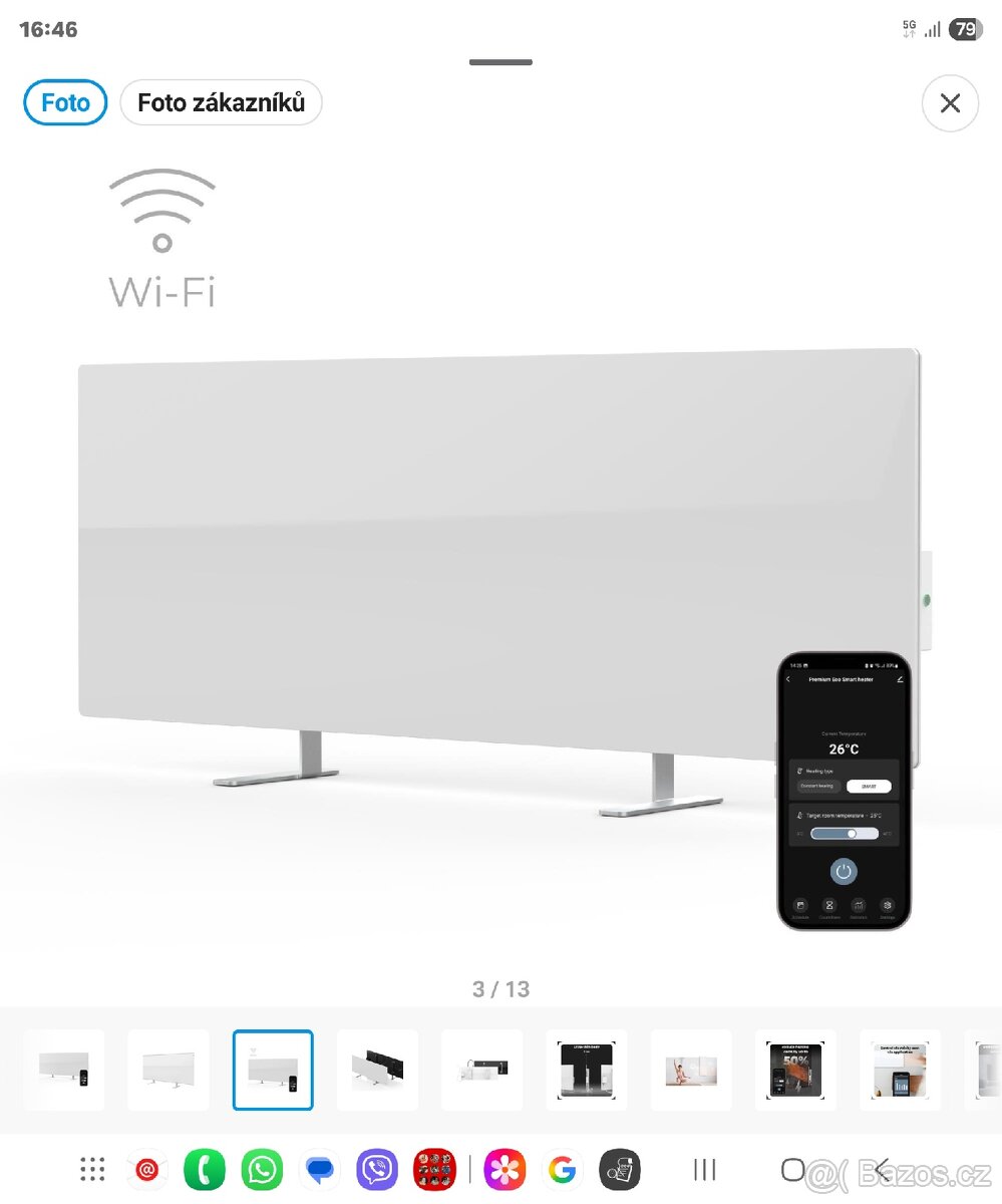 Smart Elektrické topení AENO GH1S