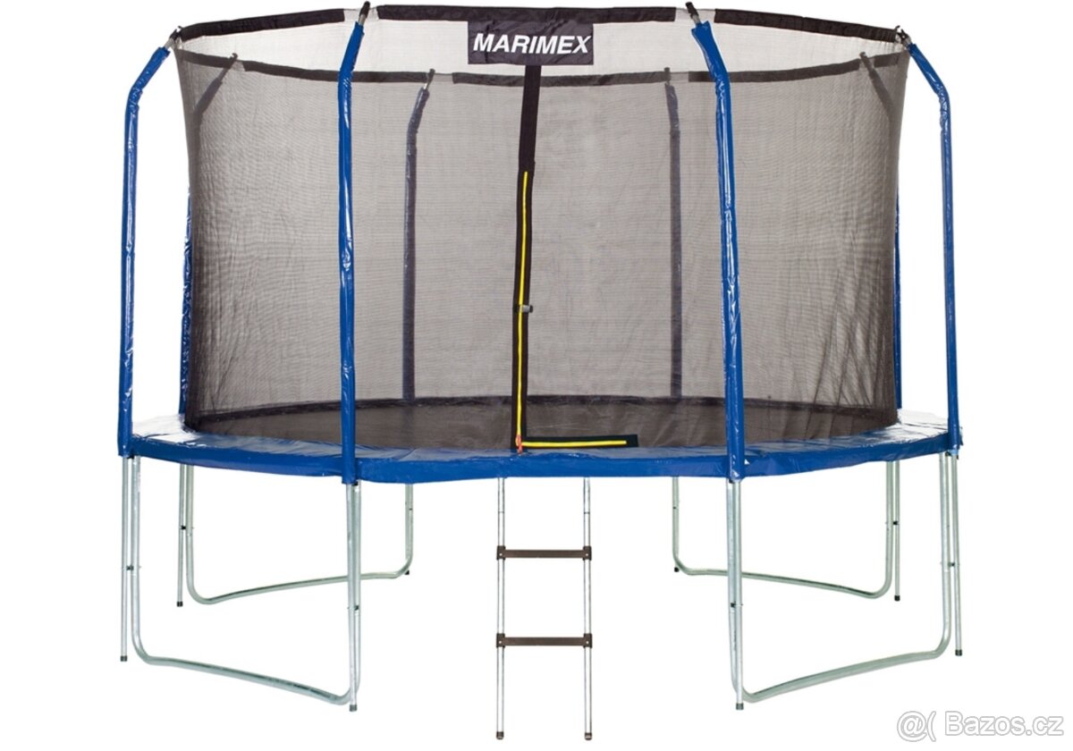 Trampolína Marimex 305 cm + vnitřní ochranná síť + schůdky