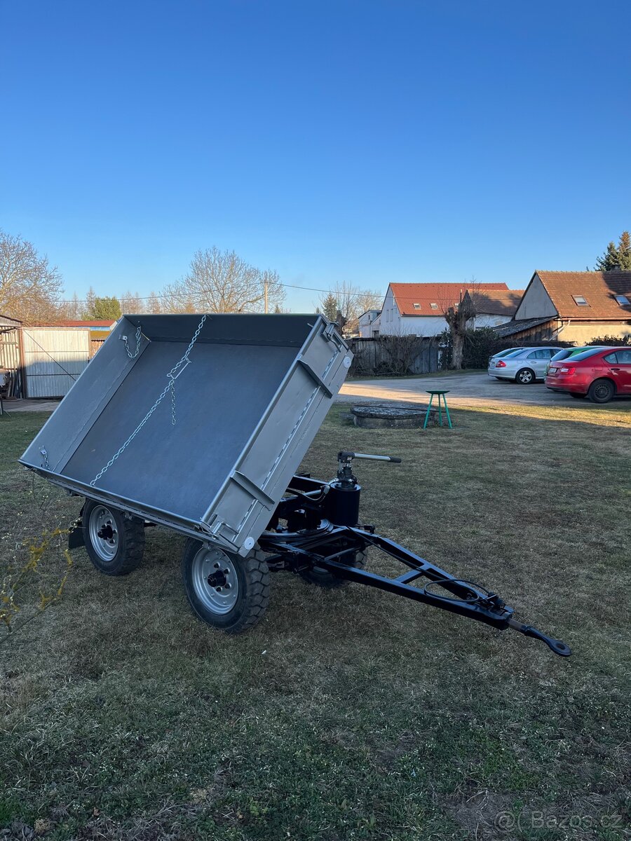 Vlek za malotraktor a multicar m22, 3S