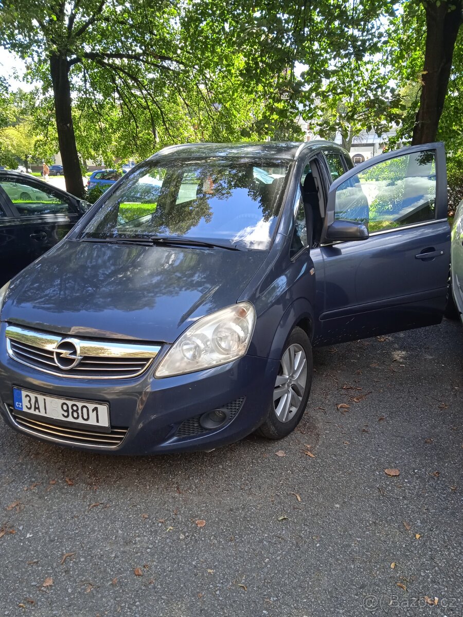 OPEL ZAFIRA B, 1,9CDTI 88KW,7m, 2008