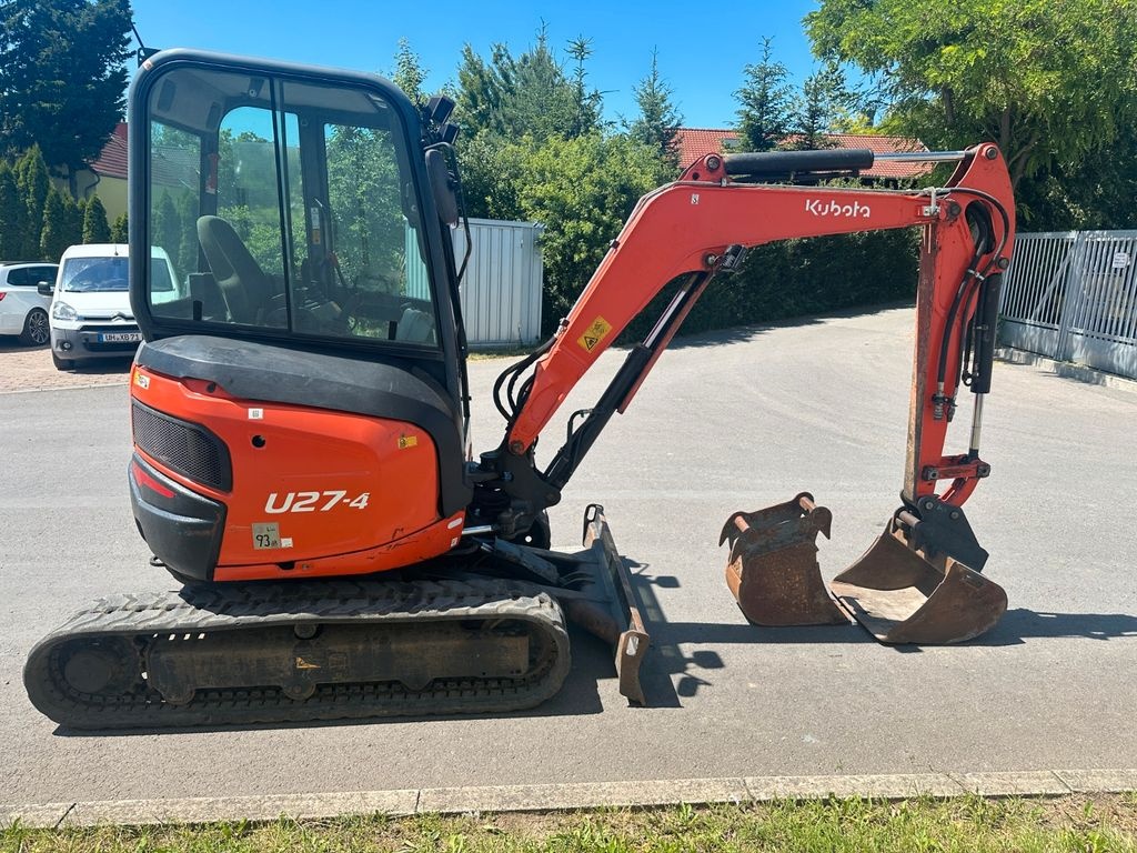 Pasovy minibagr Kubota U27-4