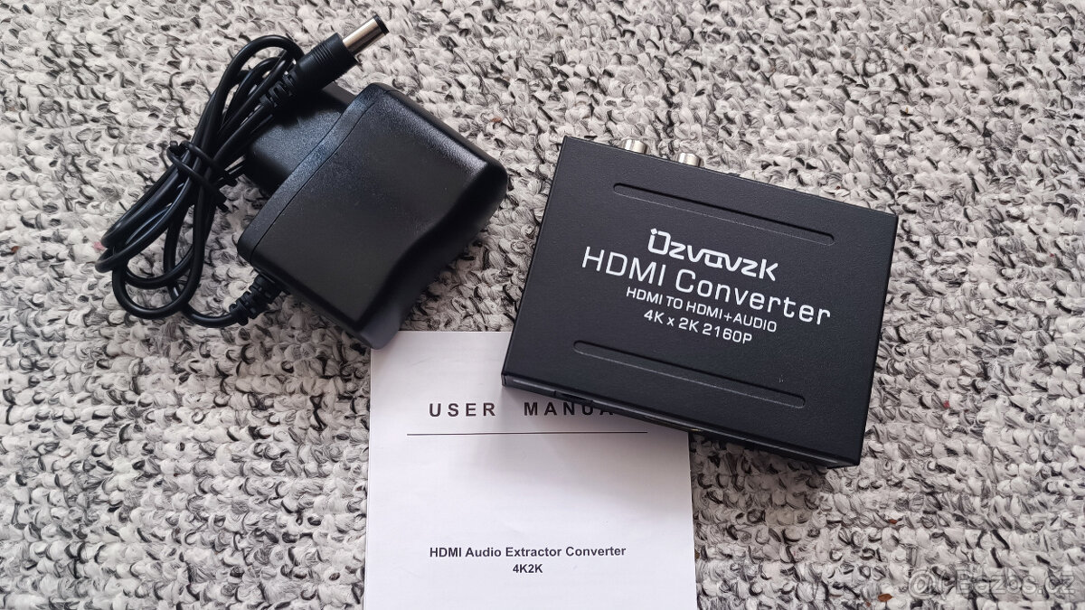 HDMI converter, audio extractor 4k 2k
