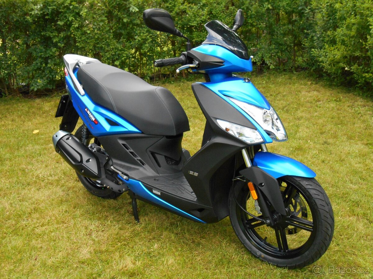 Kymco Agility City+ 125i CBS – rok 2022, najeto jen 3 363 km