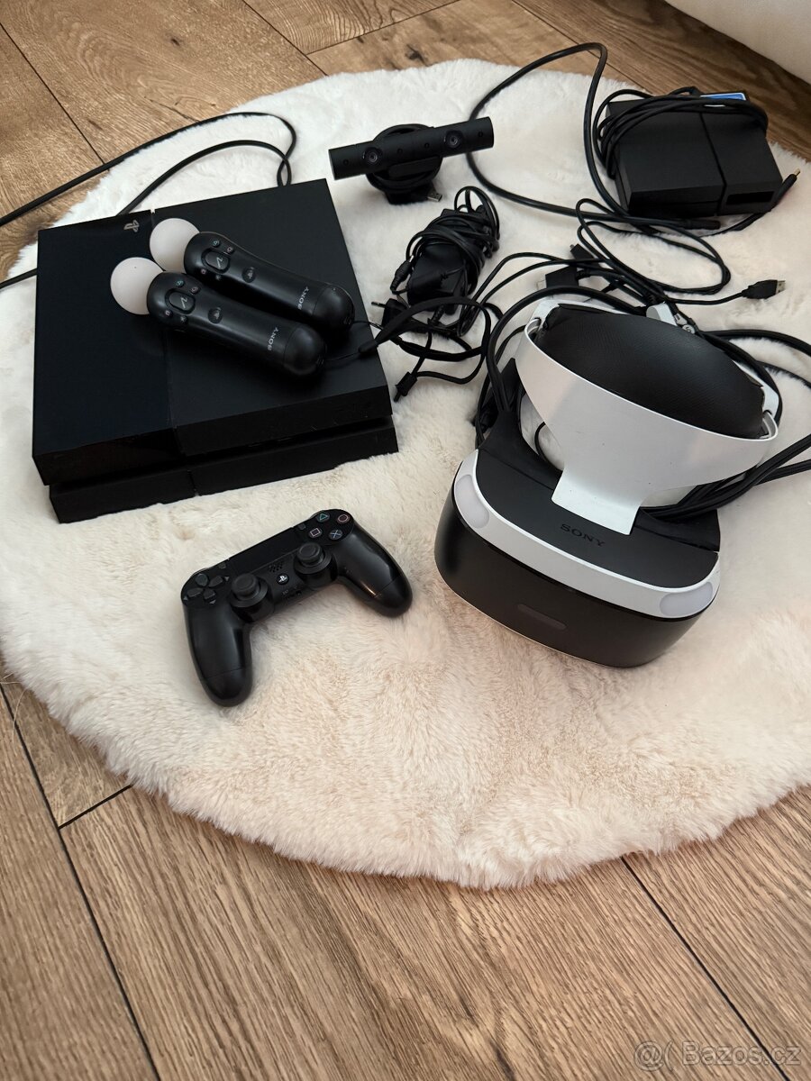 🎮 PS4 + VR set + hry – kompletnà hernà sestava 🎮