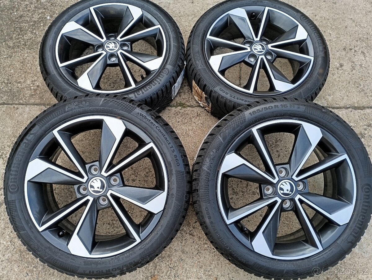 Originál sada disků Škoda Citigo 4x100 R16 Scorpius