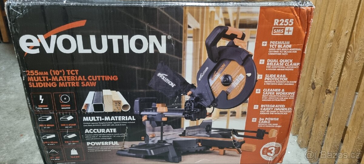 Prodám novou pokosovou pilu Evolution R255 SMS+