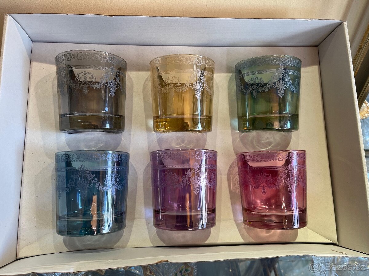 Whiskey skleničky / italské