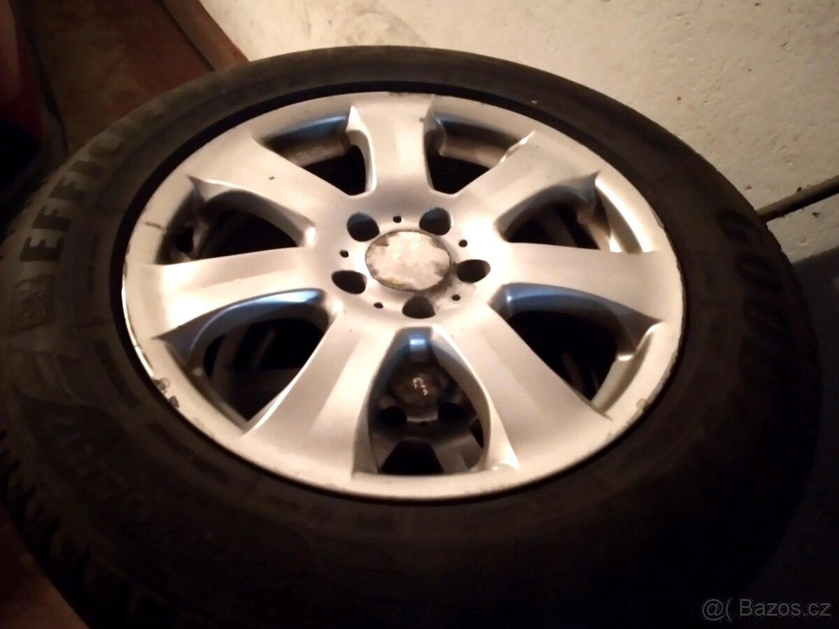 Alu kola 17'' + zimní pneu 225/65 R17 M+S – 5×112d