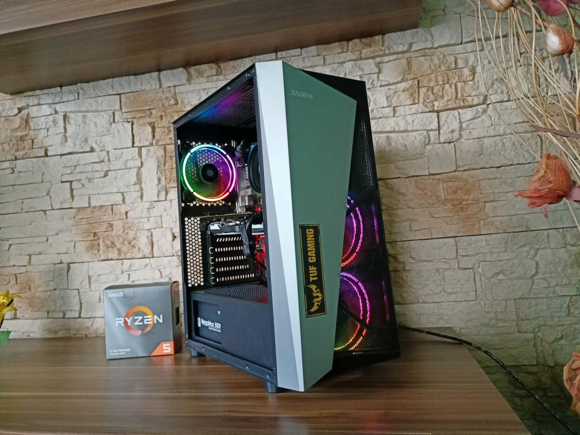 💣 HERNÍ PC RYZEN 5 3600, 16GB RAM, GTX 1080, SSD, WIN11 💣