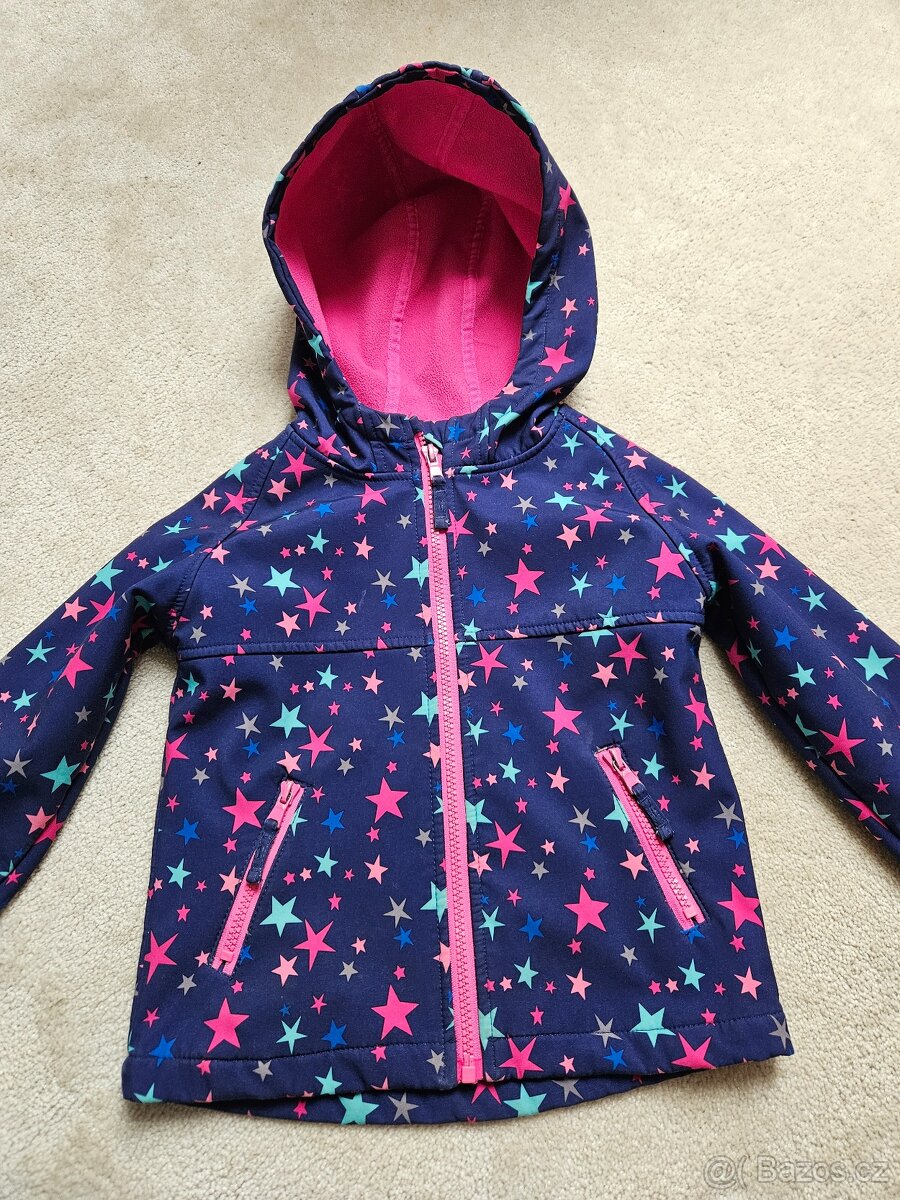 Dívčí softshellová bunda, 4-5 let