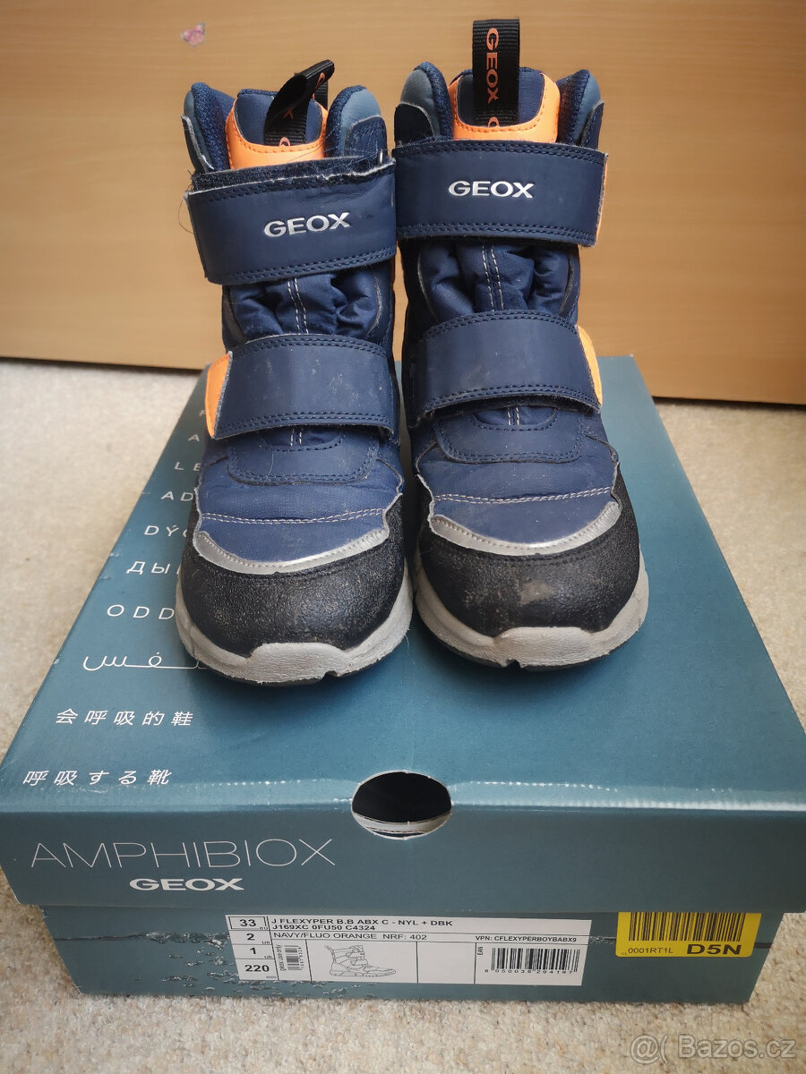 Zimní boty Geox vel. 33
