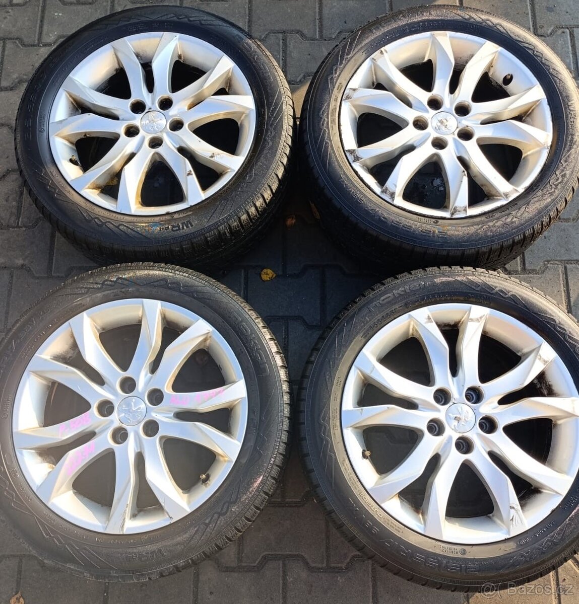 Prodám ALU kola Peugeot č. 1777