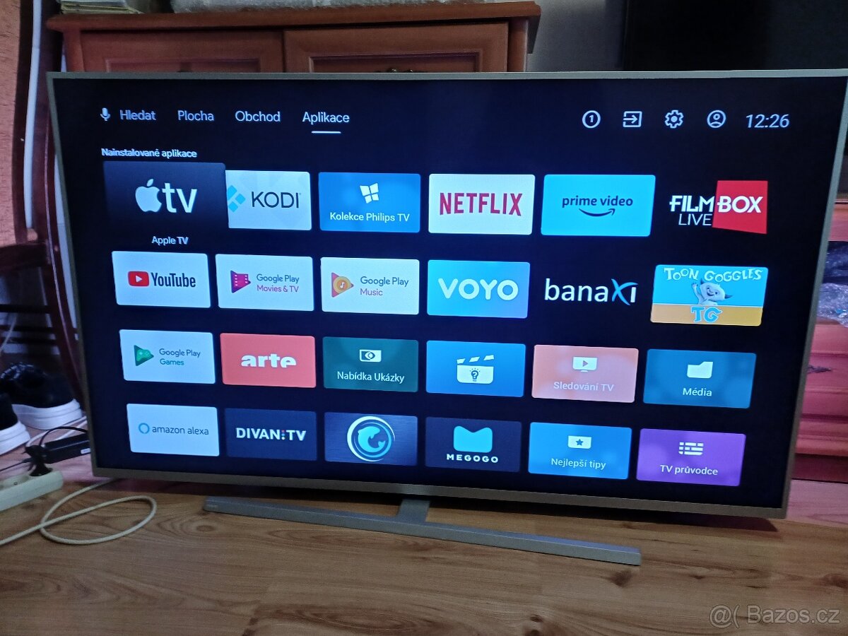 4K Smart Android TV Philips 55PUS7304-úhlopříčka 140cm