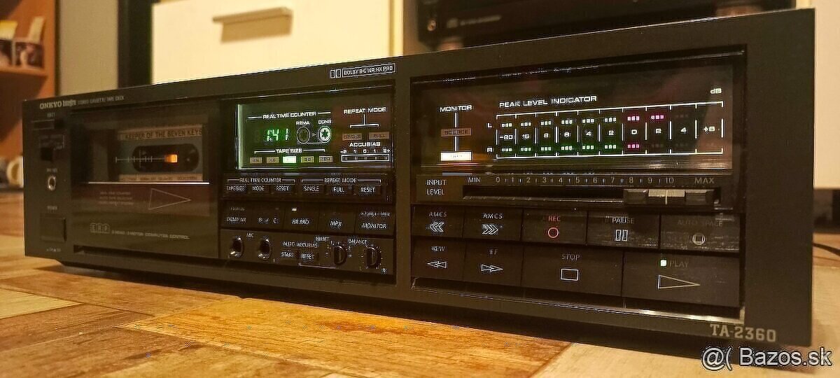 ONKYO TA-2360 + 6 ks Kazety grátis.🎧👍🎧