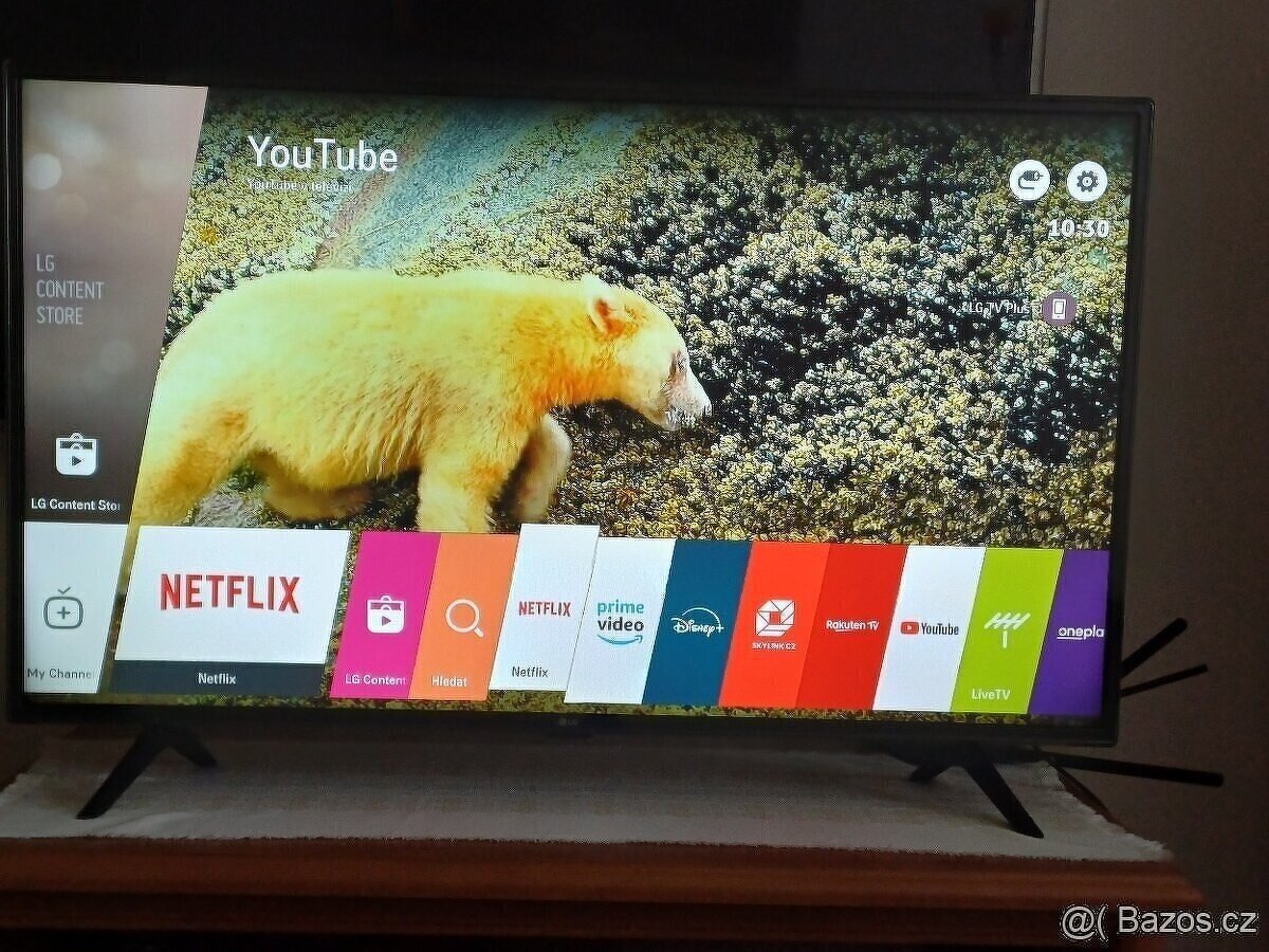 Smart TV LG -úhlopříčka 108cm,Wi-Fi, DVB-T2