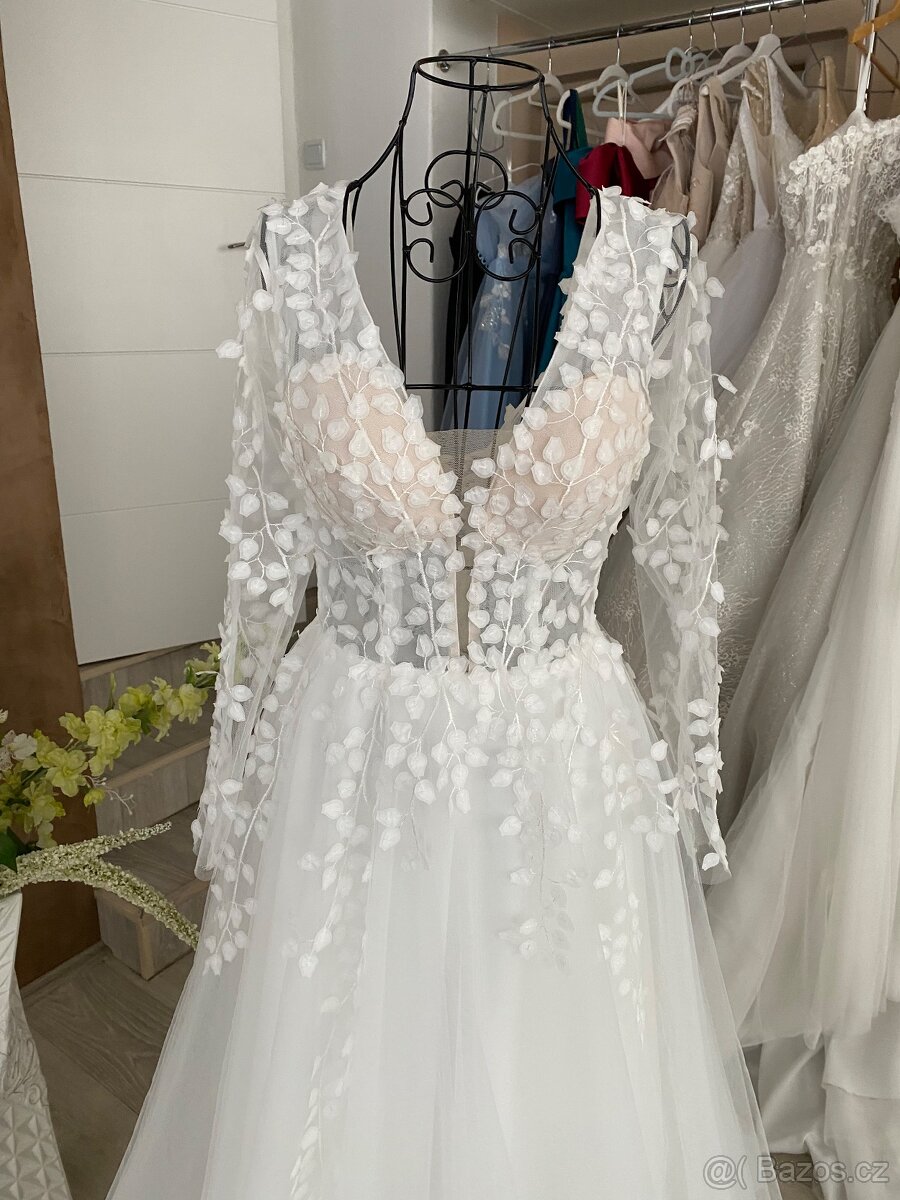 Svatební šaty vel. 36-38