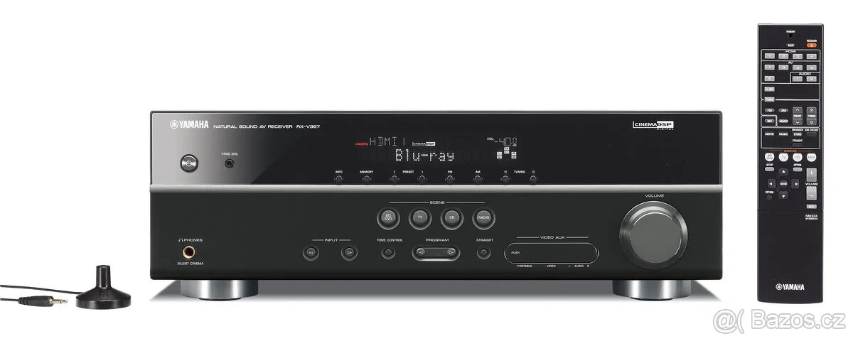 Yamaha RX-V367 1.4a 3D HDMI AV receiver, návod, DO