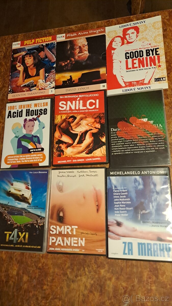 DVD - 9 kvalitních filmů