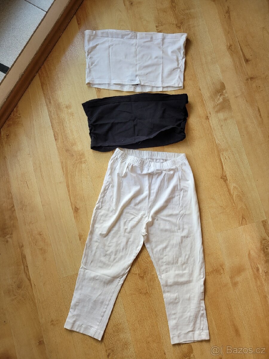 Těhotenské 3/4 legíny