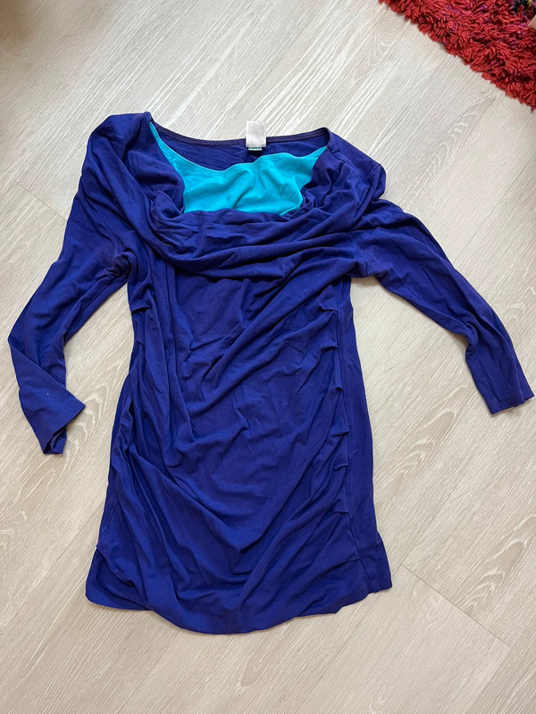 Krásná těhotenská a kojící tunika vel. 36 (prakticky nová)