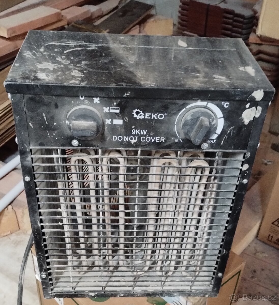 Elektrický ohřívač vzduchu Geko 9 kW