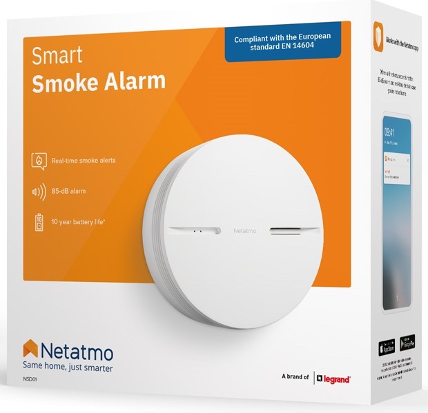 Netatmo Smart Smoke Alarm – nový, nerozbalený