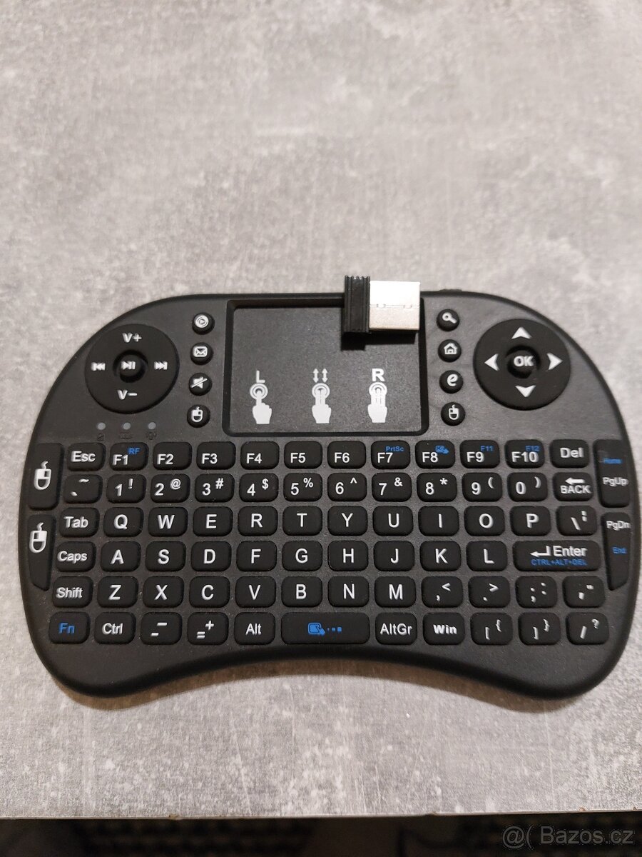 Bezdrátová klávesnice k Smart TV / PC